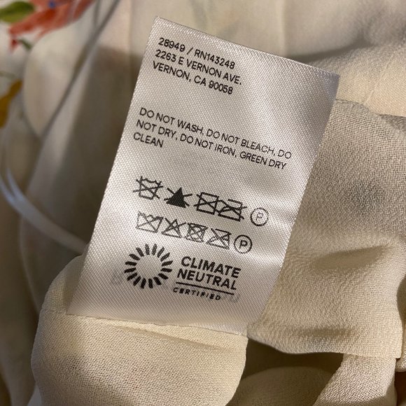 Reformation Butterfly Dress in Marie Antoinette - Picture 11 of 14